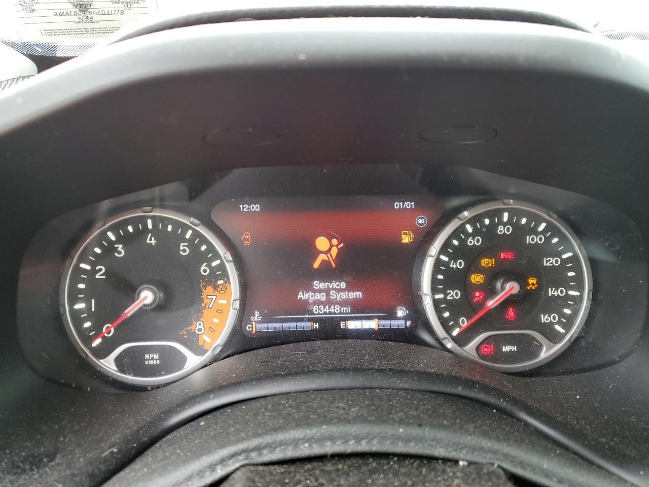 ZACCJBCT8GPD31778 2016 Jeep Renegade Trailhawk