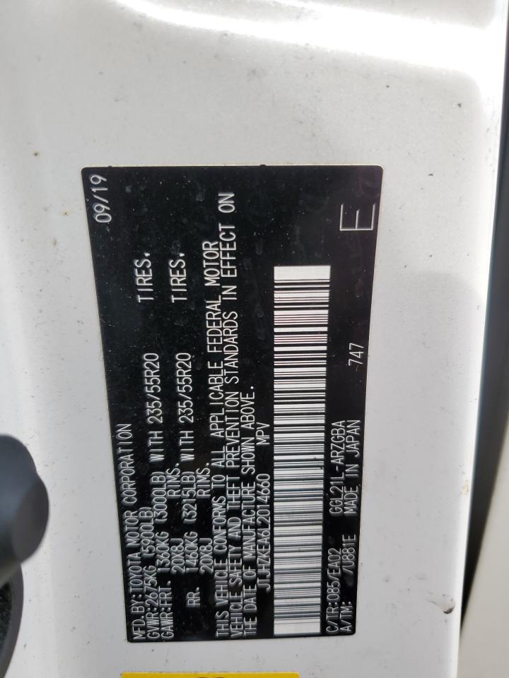 JTJHZKEA6L2014660 2020 Lexus Rx 350 L