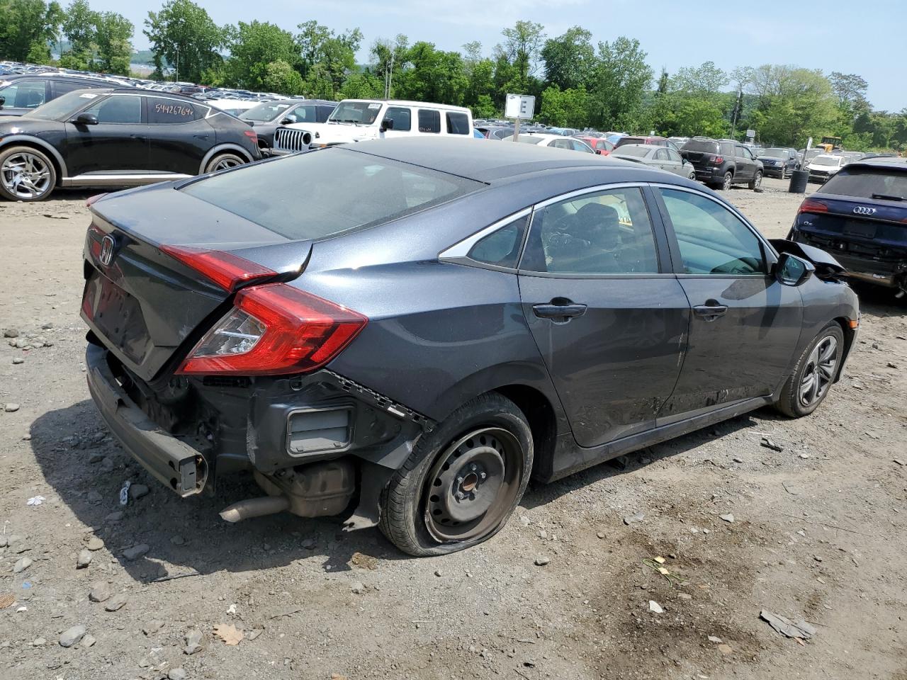 2HGFC2F64KH549029 2019 Honda Civic Lx