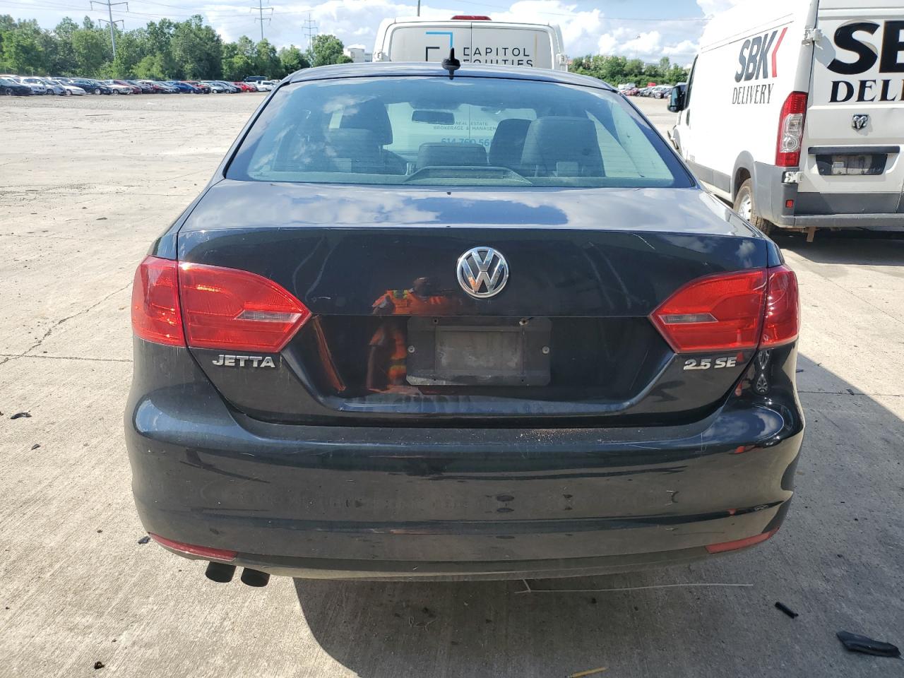 2012 Volkswagen Jetta Se vin: 3VWBP7AJ7CM354570