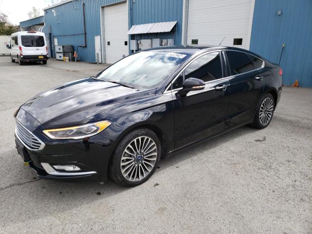 Lot #2533286469 2018 FORD FUSION TIT salvage car