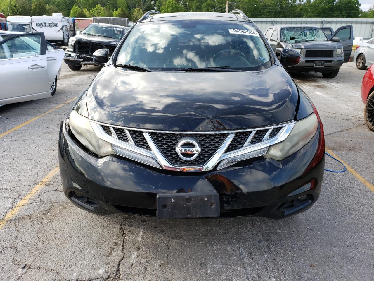 2012 Nissan Murano S vin: JN8AZ1MW5CW230749