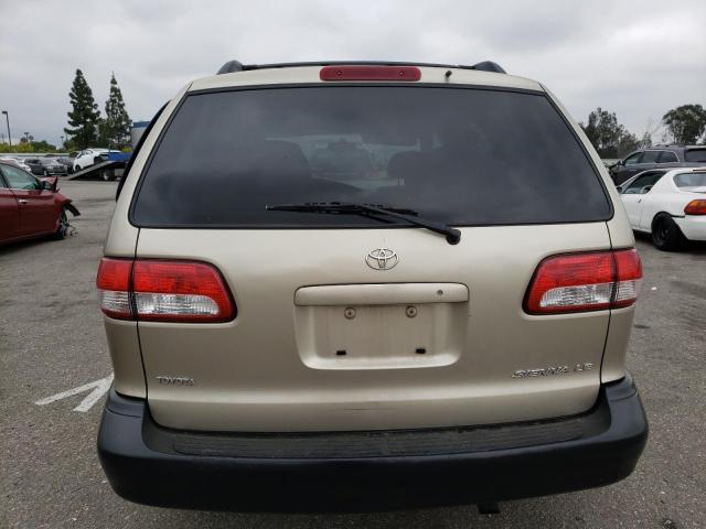 2001 Toyota Sienna Le VIN: 4T3ZF13C61U343653 Lot: 55965554