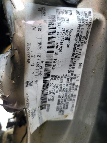 2016 Ford Focus Se VIN: 1FADP3KE9GL259821 Lot: 54342574