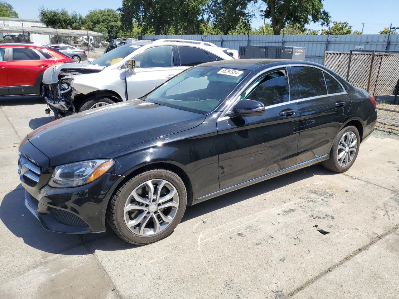 55SWF4KB8FU032329 2015 Mercedes-Benz C 300 4Matic