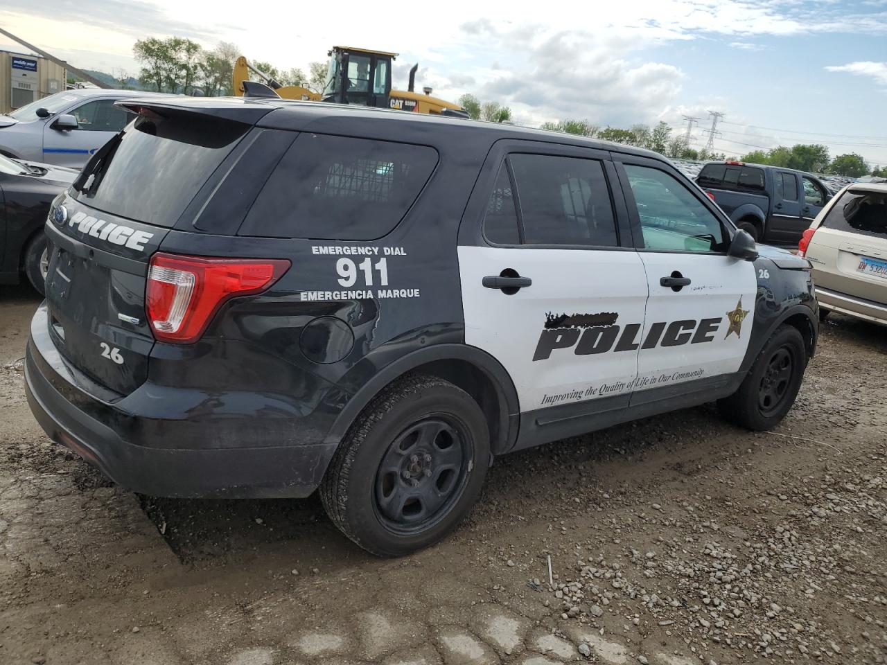 1FM5K8AR1HGD57570 2017 Ford Explorer Police Interceptor