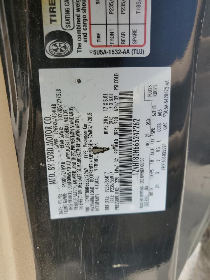 1ZVHT80N665247262 2006 Ford Mustang