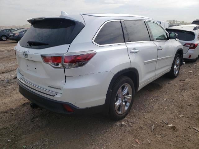 2015 Toyota Highlander Limited VIN: 5TDDKRFH6FS143506 Lot: 55012924