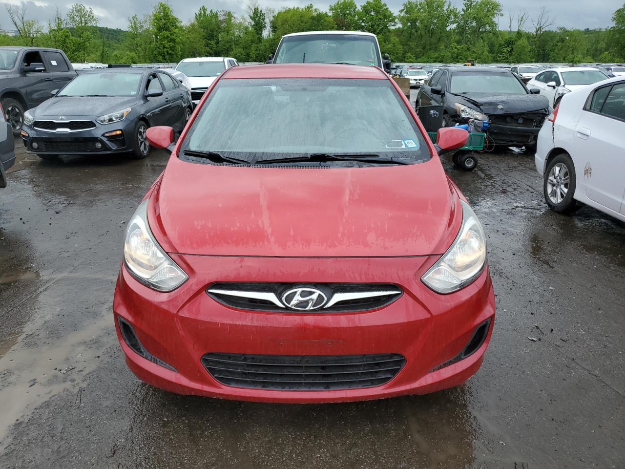 KMHCT4AE5EU649343 2014 Hyundai Accent Gls