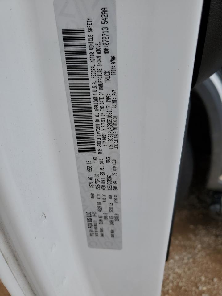 3C6TRVAG9GE100117 2016 Ram Promaster 1500 1500 Standard