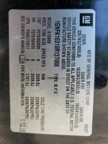 2008 Chevrolet Suburban K1500 Ls VIN: 1GNFK16318R137068 Lot: 54370504