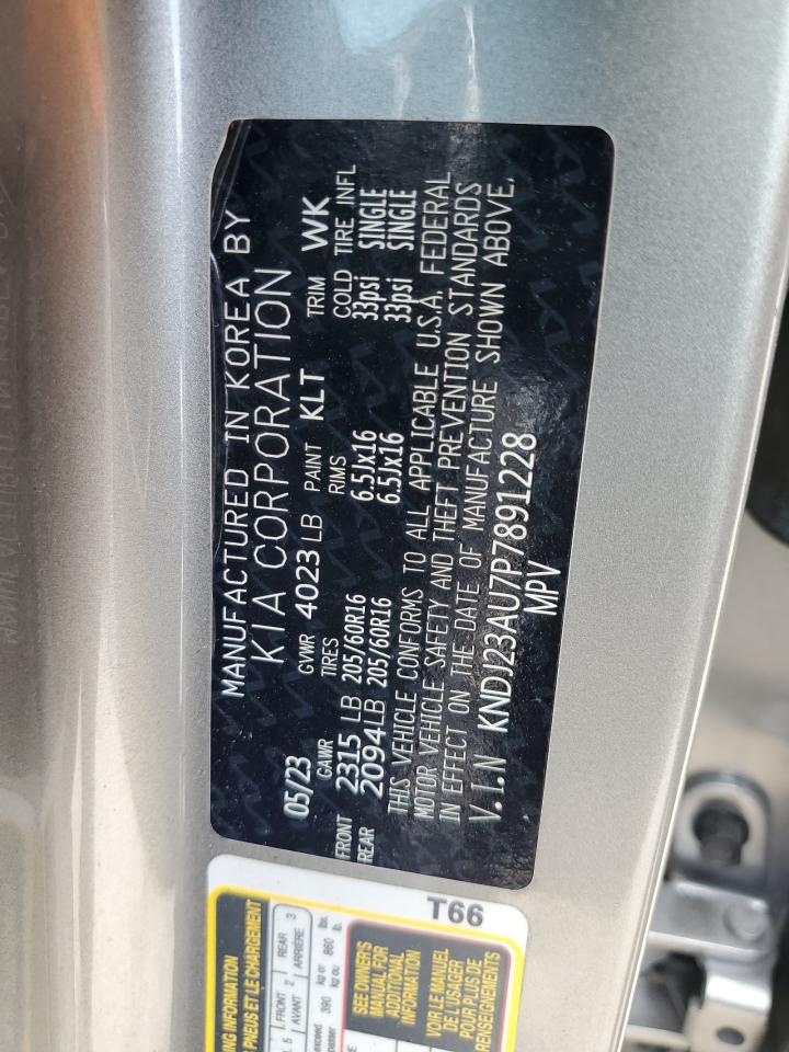 KNDJ23AU7P7891228 2023 Kia Soul Lx