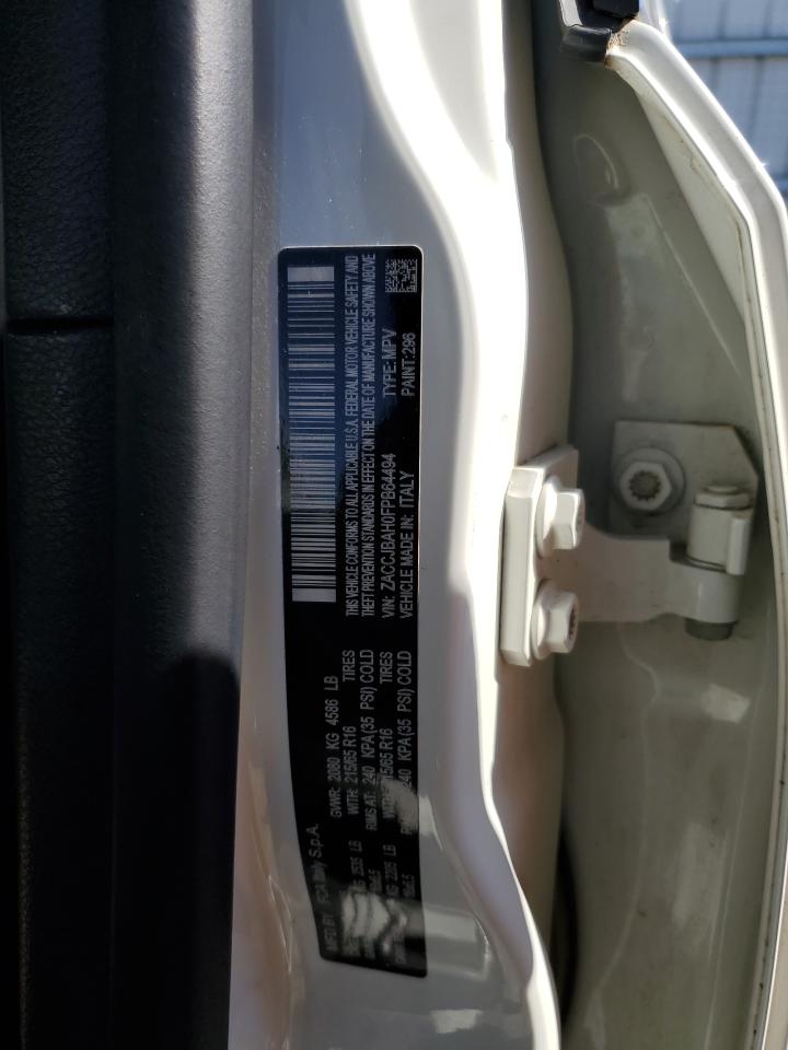 ZACCJBAH0FPB64494 2015 Jeep Renegade Sport