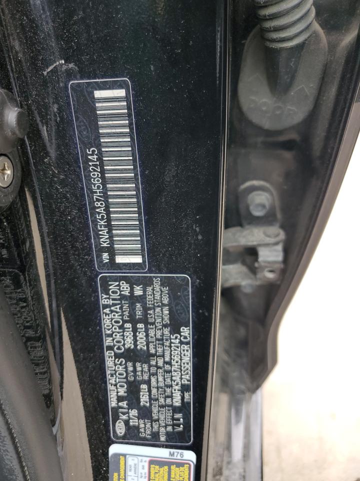 KNAFK5A87H5692145 2017 Kia Forte Lx