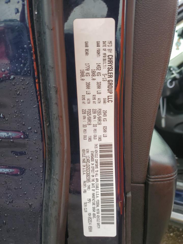 1C4RDJDG5DC682385 2013 Dodge Durango Crew