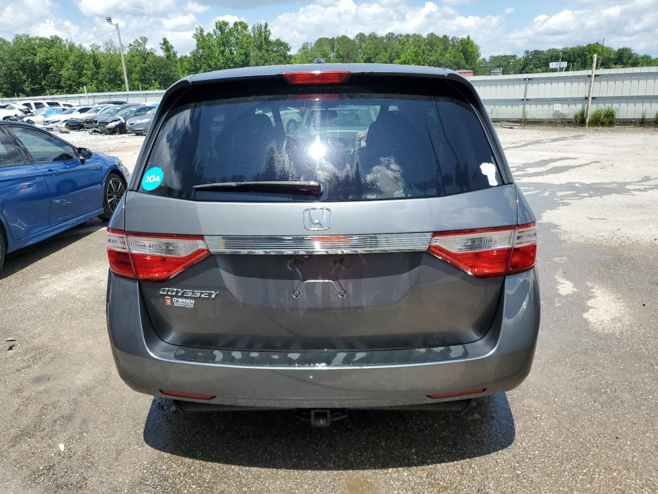 5FNRL5H6XCB135190 2012 Honda Odyssey Exl