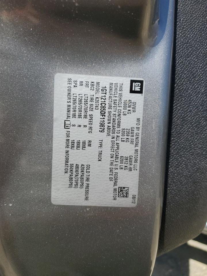 1GT121C85DF119879 2013 GMC Sierra K2500 Slt