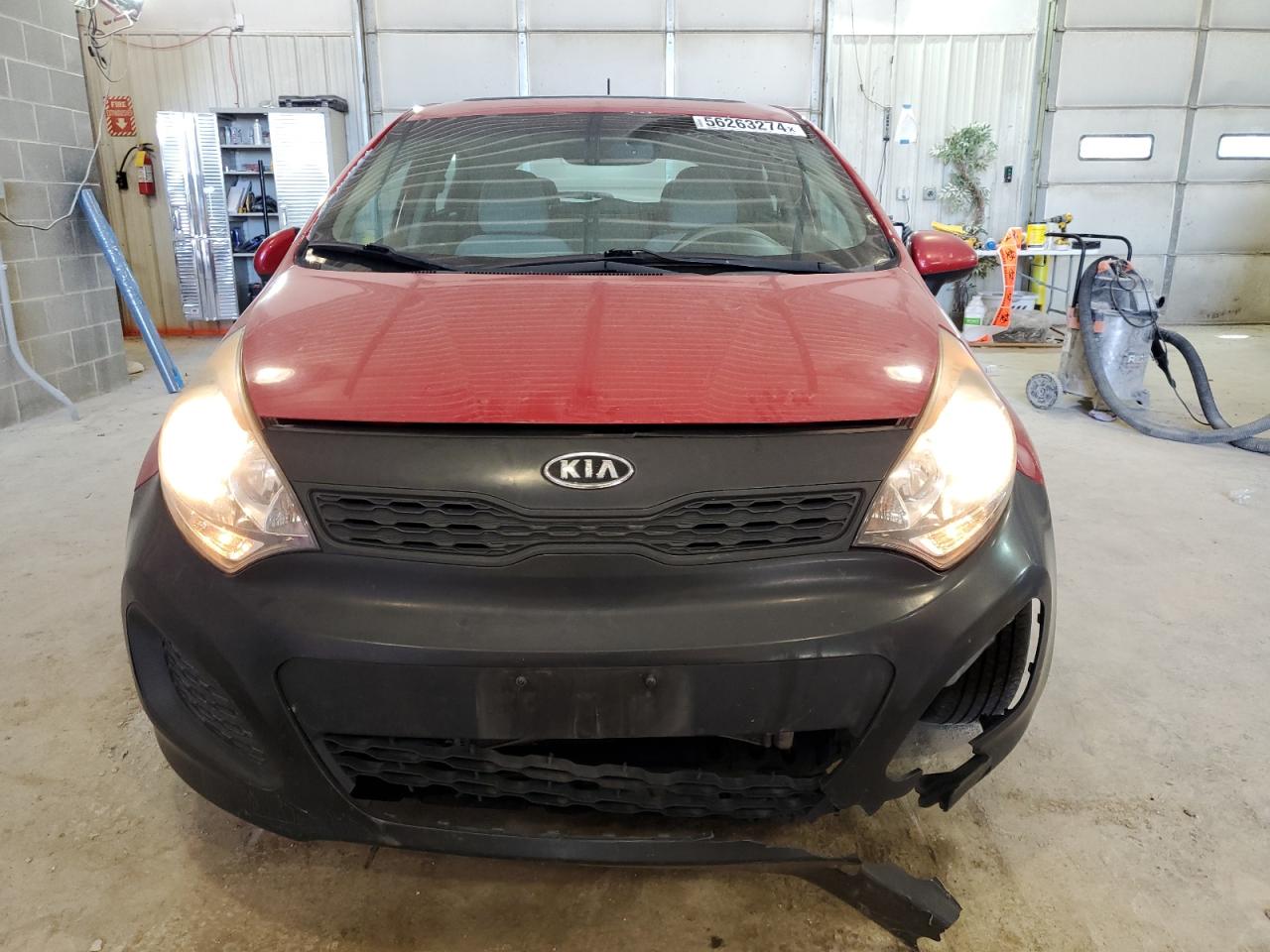 2012 Kia Rio Lx vin: KNADM5A33C6050918