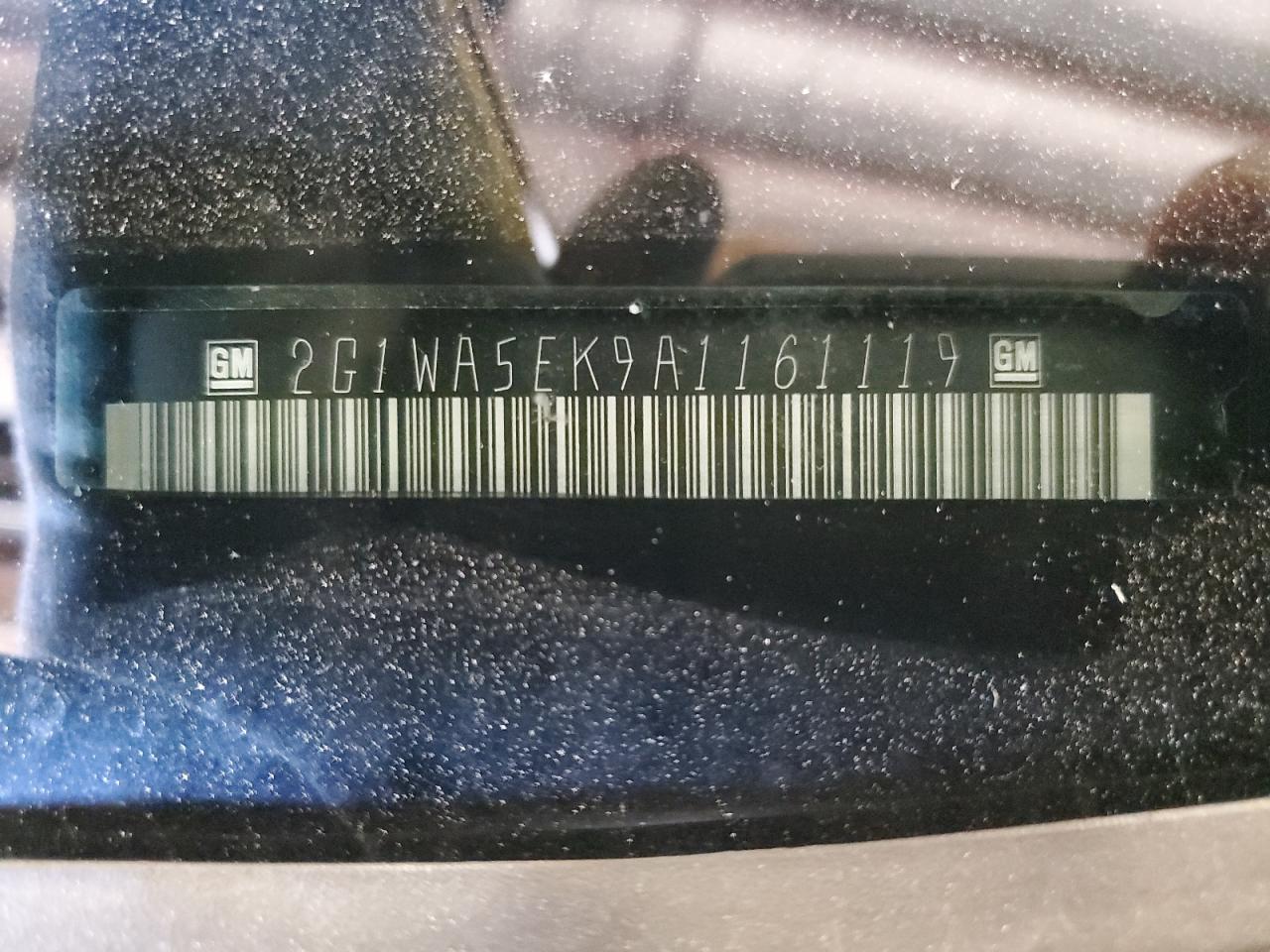 2G1WA5EK9A1161119 2010 Chevrolet Impala Ls