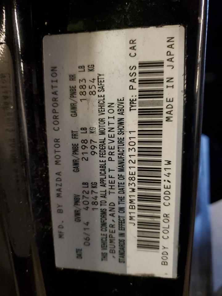 JM1BM1W38E1213011 2014 Mazda 3 Grand Touring