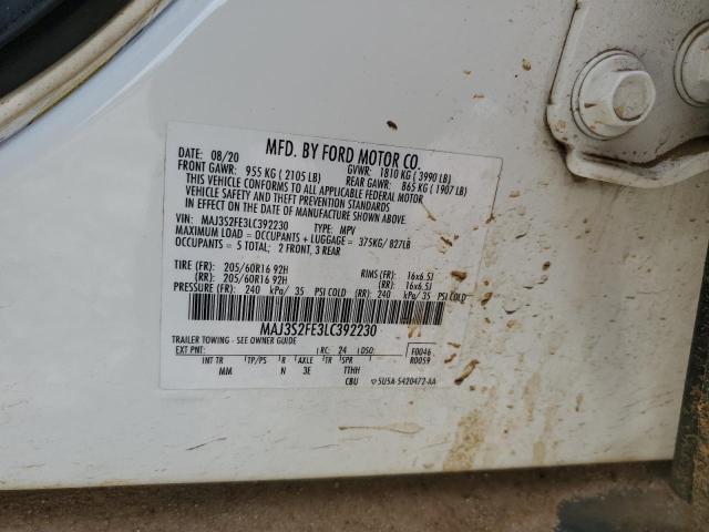 2020 Ford Ecosport S VIN: MAJ3S2FE3LC392230 Lot: 56058854