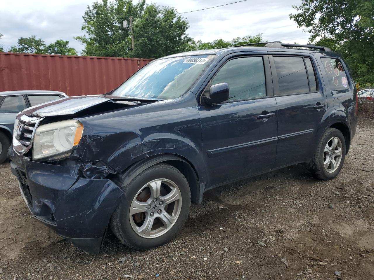 5FNYF4H54CB058370 2012 Honda Pilot Exl