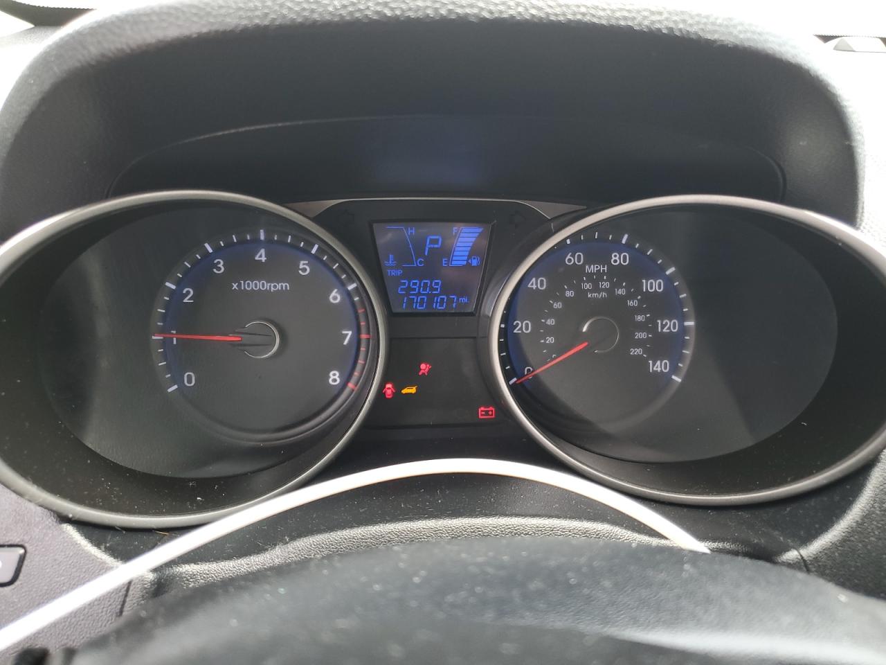 KM8JU3AC8BU125533 2011 Hyundai Tucson Gls