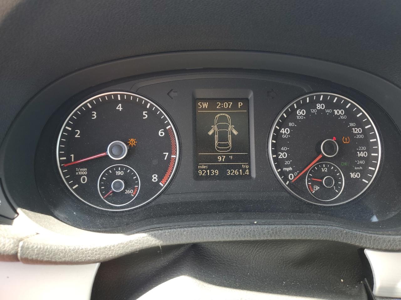 1VWBM7A34CC001280 2012 Volkswagen Passat Se