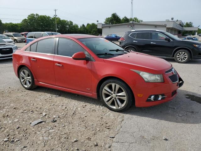  CHEVROLET CRUZE 2012 Червоний