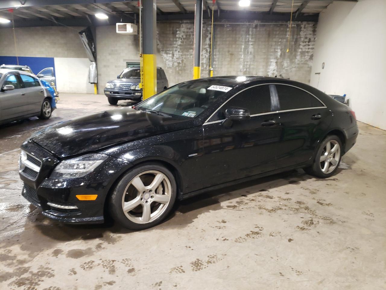 WDDLJ9BB3CA047458 2012 Mercedes-Benz Cls 550 4Matic