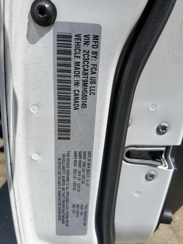 2C3CCABT9MH580145 2021 Chrysler 300 S