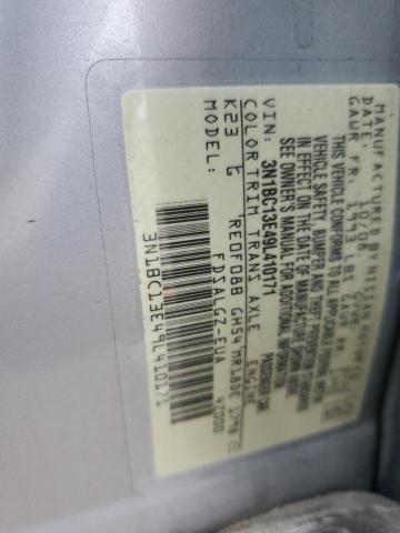 2009 Nissan Versa S VIN: 3N1BC13E49L410171 Lot: 55449634