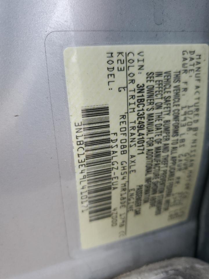 3N1BC13E49L410171 2009 Nissan Versa S