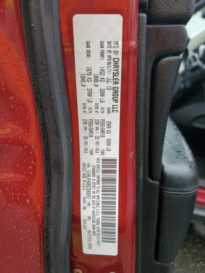 1C4RJFAG9DC503257 2013 Jeep Grand Cherokee Laredo