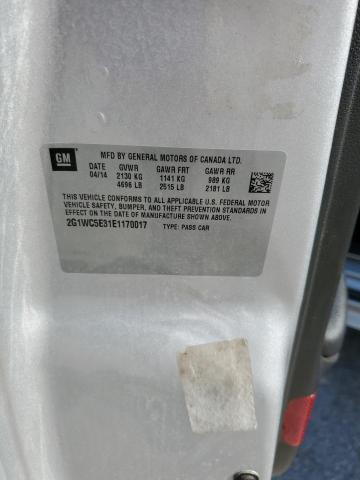 2014 Chevrolet Impala Limited Ltz VIN: 2G1WC5E31E1170017 Lot: 54439204