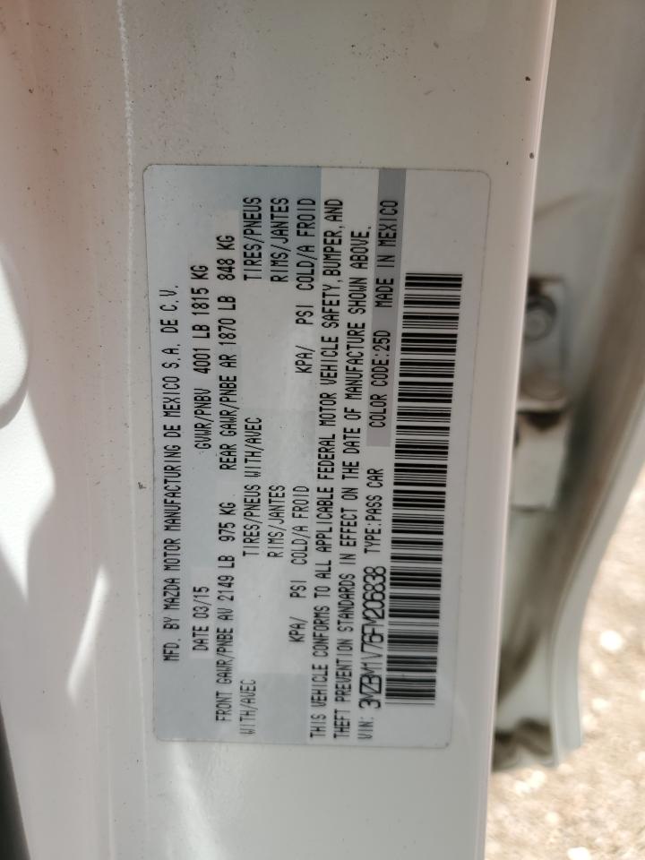 3MZBM1V76FM206838 2015 Mazda 3 Touring