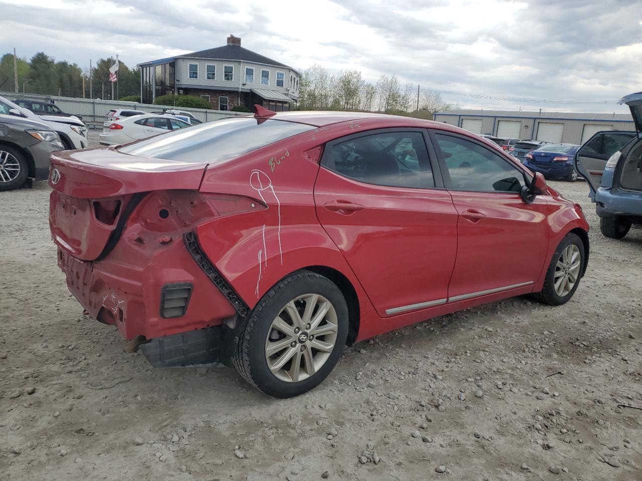 KMHDH4AE0EU202392 2014 Hyundai Elantra Se