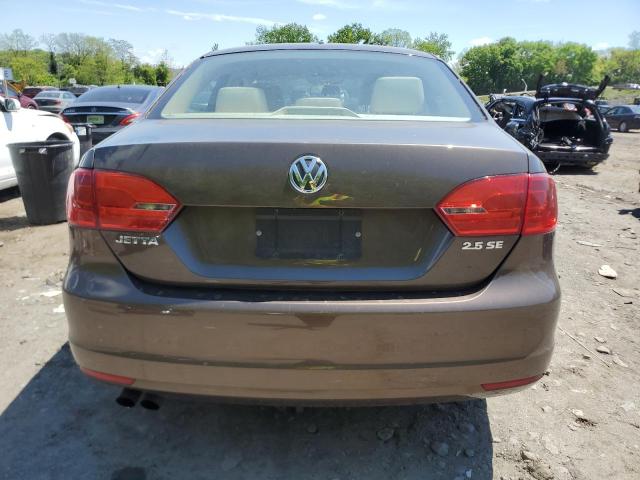 2013 Volkswagen Jetta Se VIN: 3VWDP7AJ0DM372743 Lot: 54133454