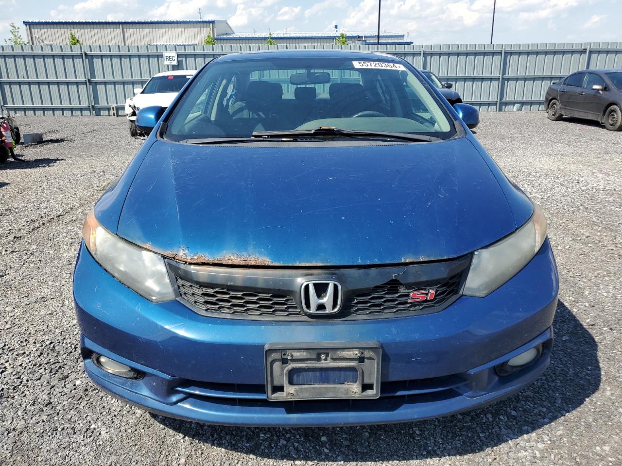 2012 Honda Civic Si vin: 2HGFB6E58CH200511