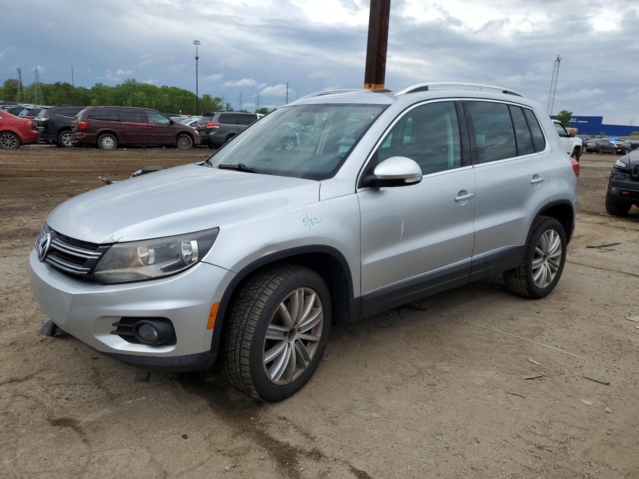 WVGBV7AX0FW540027 2015 Volkswagen Tiguan S