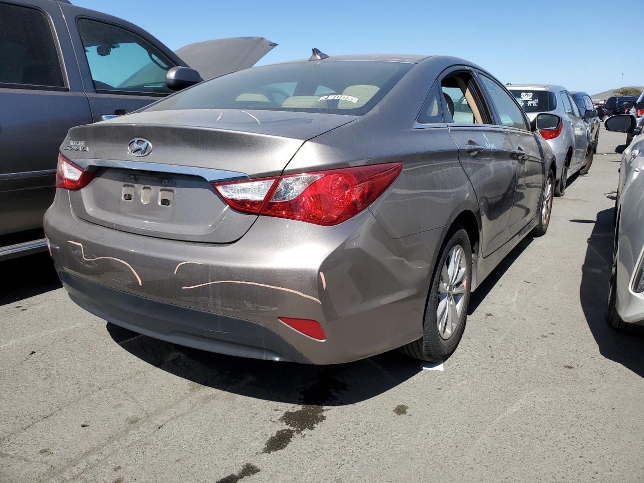 5NPEB4AC9EH843317 2014 Hyundai Sonata Gls