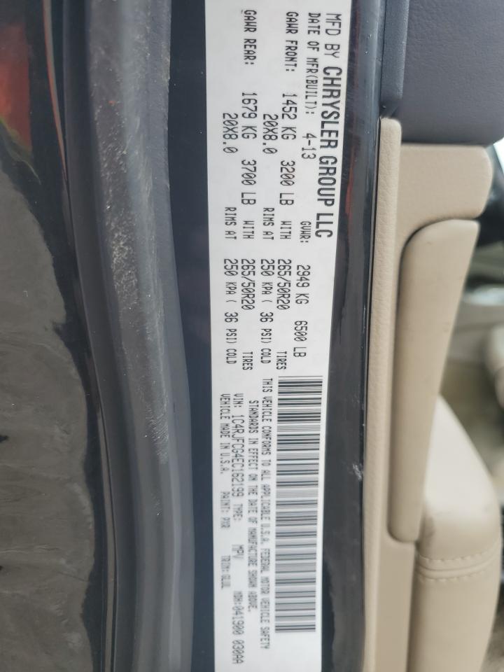 1C4RJFCG4EC162199 2014 Jeep Grand Cherokee Overland