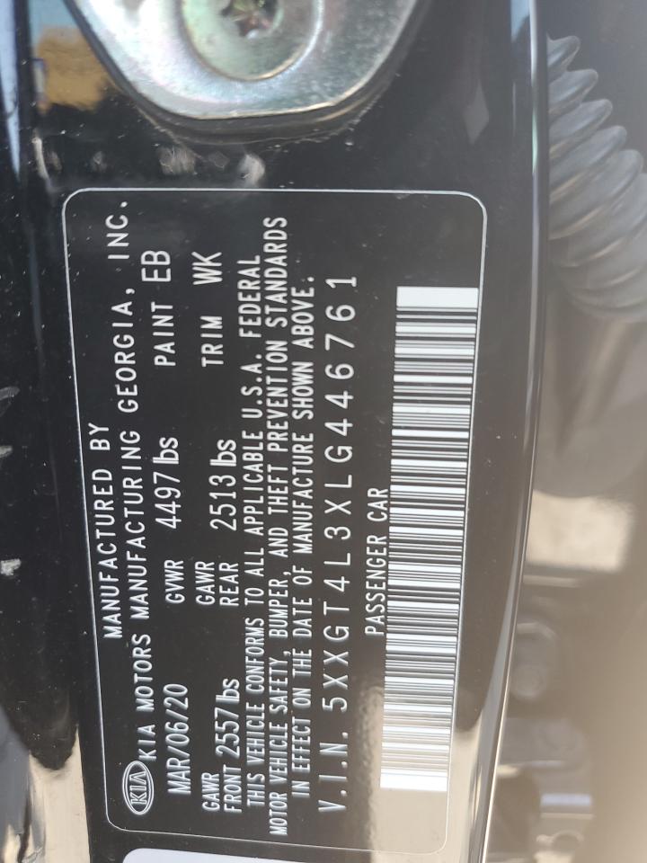 5XXGT4L3XLG446761 2020 Kia Optima Lx