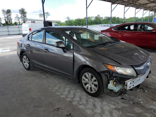 2012 Honda Civic Lx VIN: 19XFB2F53CE082353 Lot: 53755444