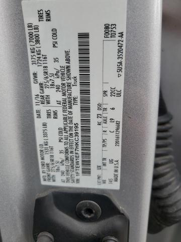 2017 Ford F150 Supercrew VIN: 1FTEW1EF7HKC39195 Lot: 54226474