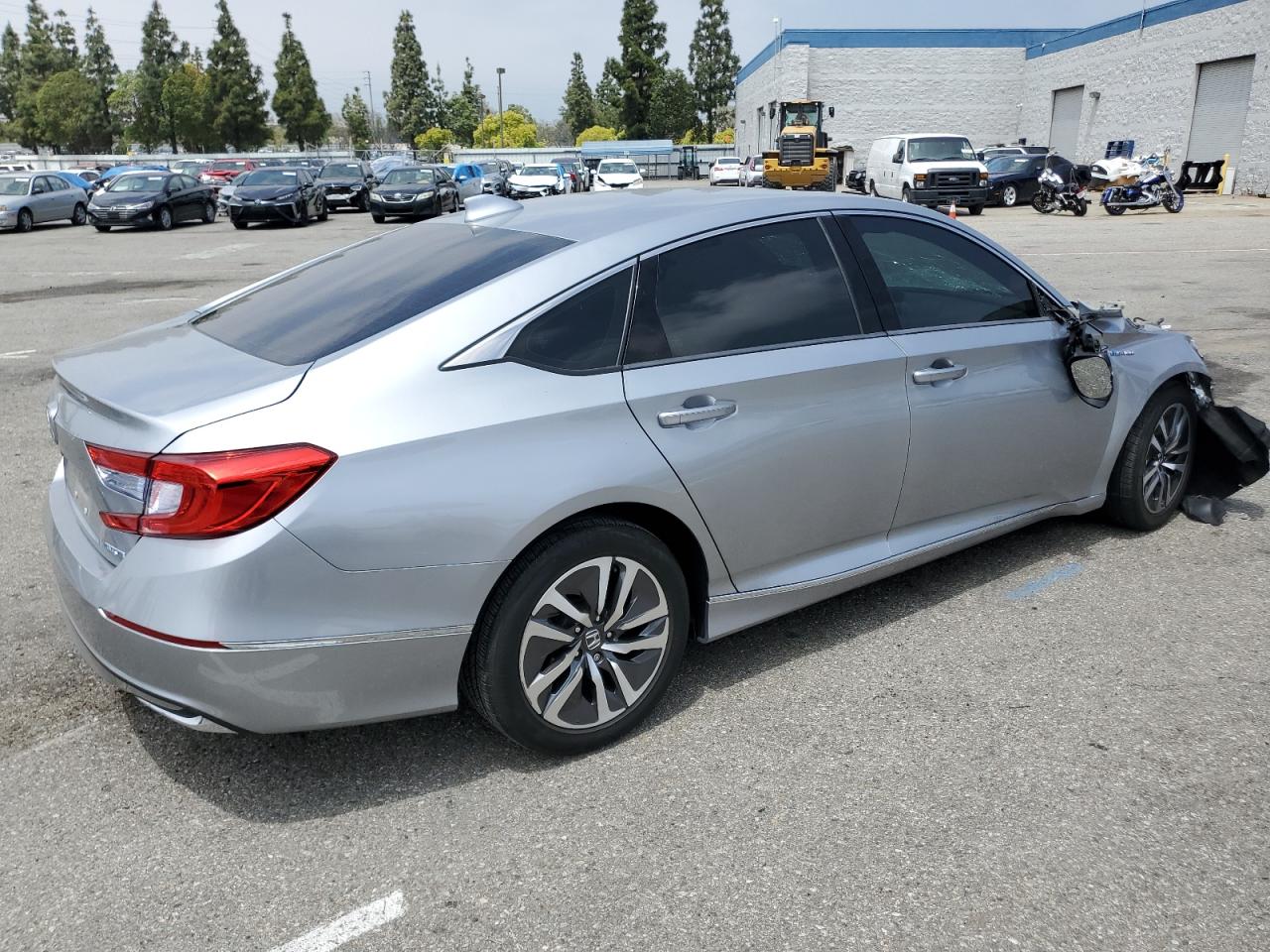 1HGCV3F59JA009280 2018 Honda Accord Hybrid Exl