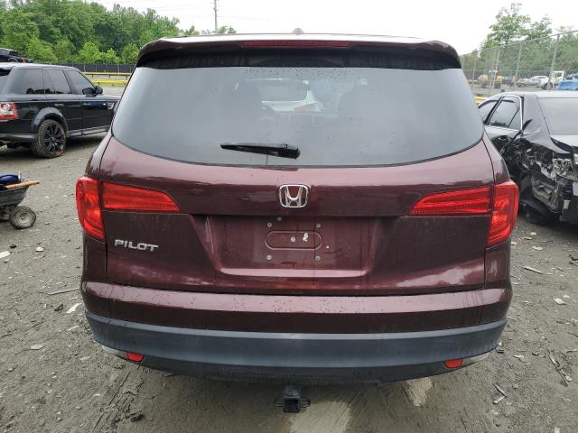 2016 Honda Pilot Ex VIN: 5FNYF5H30GB059834 Lot: 54372784