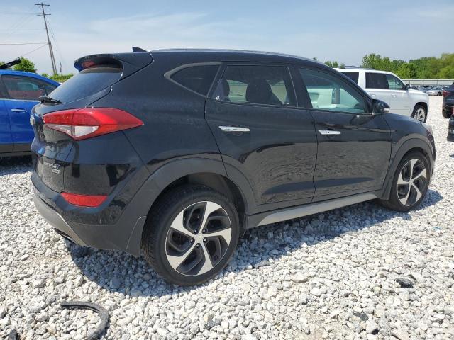 2017 Hyundai Tucson Limited VIN: KM8J3CA26HU296722 Lot: 55330874