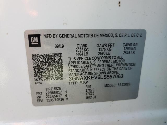 3GNAXKEV6LS557063 2020 CHEVROLET EQUINOX - Image 13