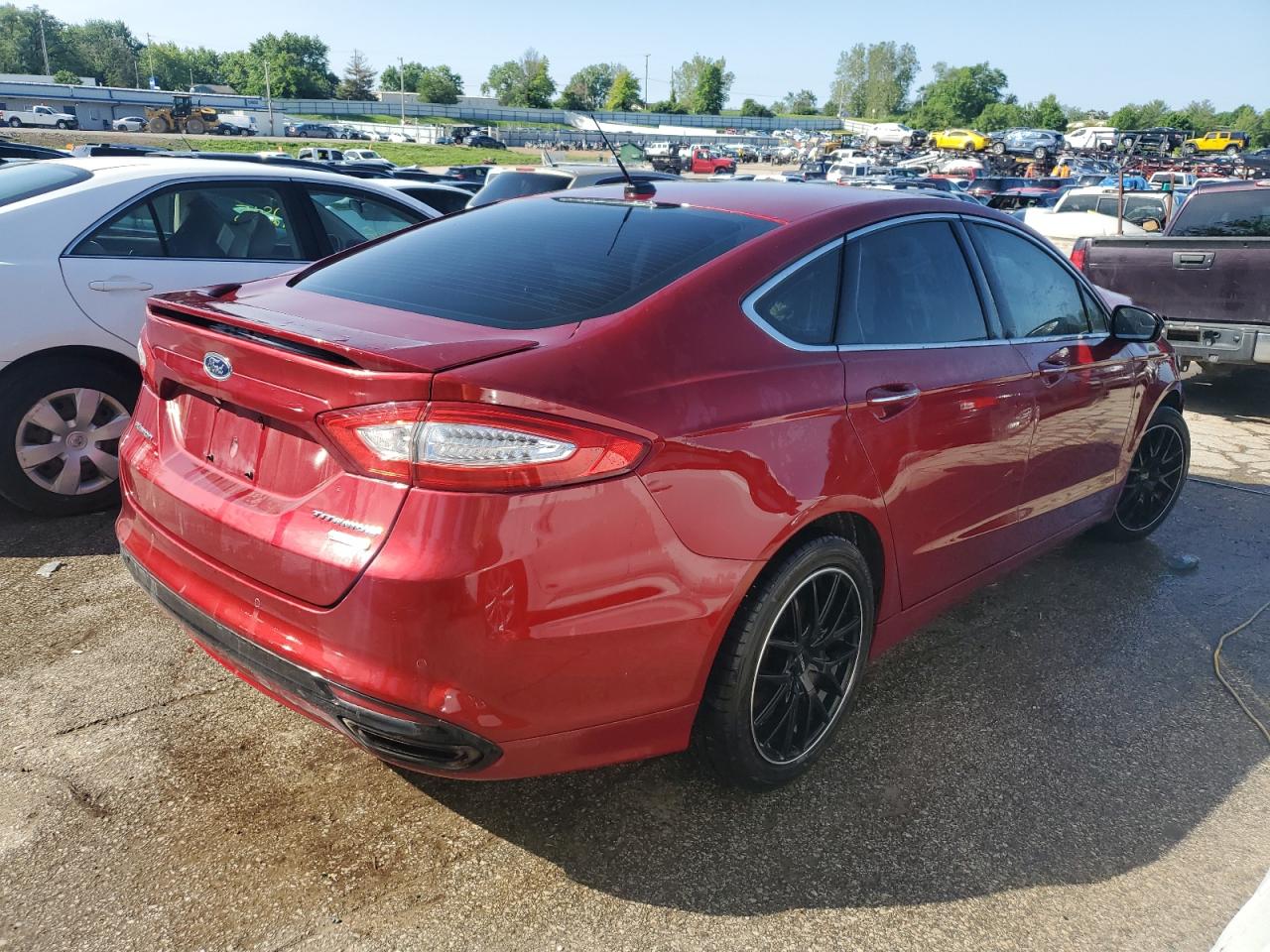 2014 Ford Fusion Titanium vin: 3FA6P0K96ER368259